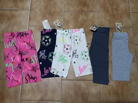 Detské leginky 3/4 veľkosť 140, 140