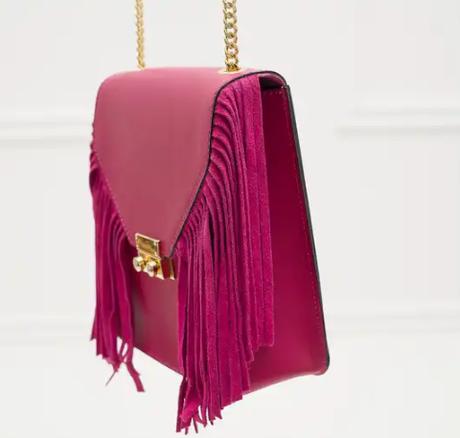 Kožená crossbody kabelka,