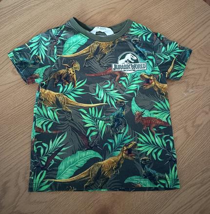 Tričko jurský park, h&m,104