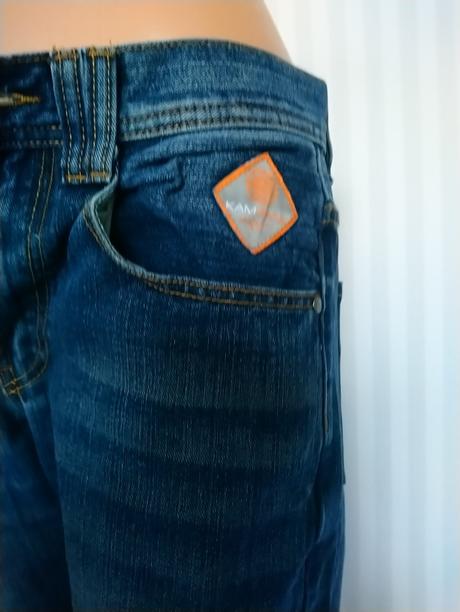 Dámske tmavo modré rifle, kamjeans, s