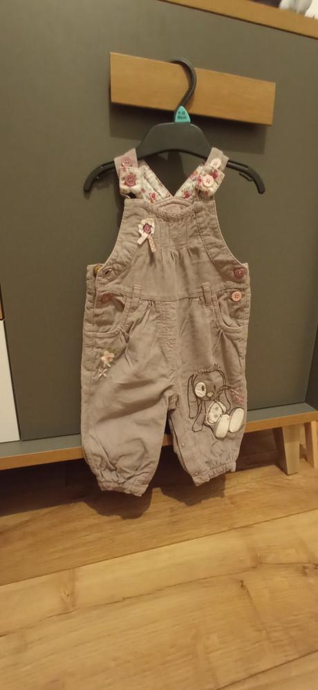 Dievčenské nohavice na traky 68 (3-6m), next,68