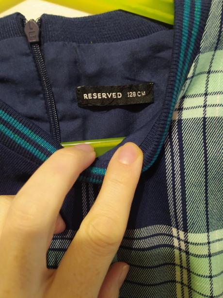 Karovane šaty, reserved,128