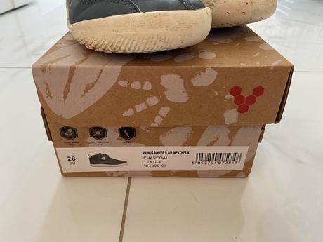 Vivobarefoot primus bootie ii all weather charcoal, vivobarefoot,28
