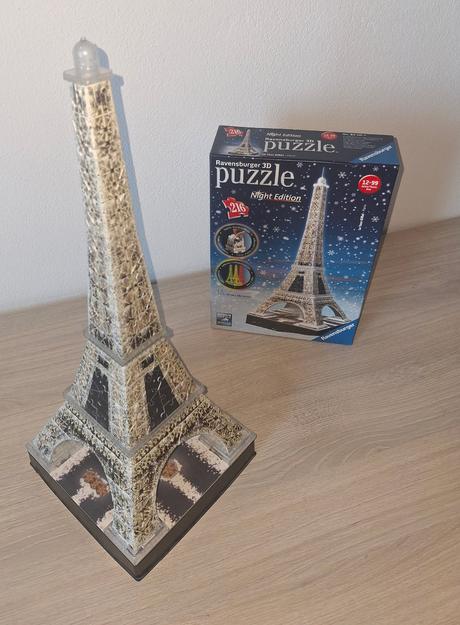 3d puzzle - eiffelova veža, 