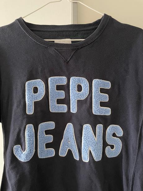 Mikina pepe jeans bez kapucne, pepe jeans,164