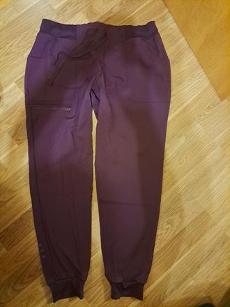 Zdravotnicke nohavice fialove-tensie l/xl, l