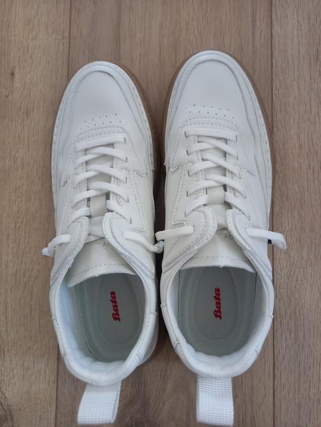 Unisex biele tenisky, baťa,37