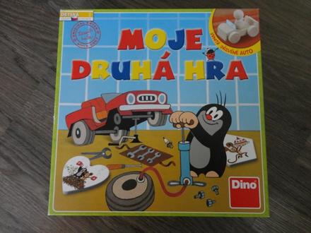 Detská spoločenská hra o krtkovi - moja druhá hra,
