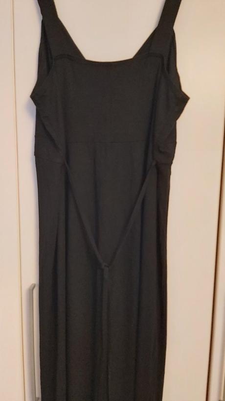 Čierne dlhé šaty 48, f&f,48