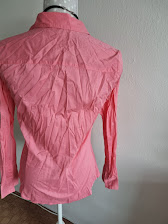 Lososová elastická blúzka h&m veľ. 40, h&m,40