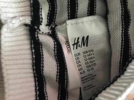 Čiapka hviezdička jarná 10 rokov, h&m,134
