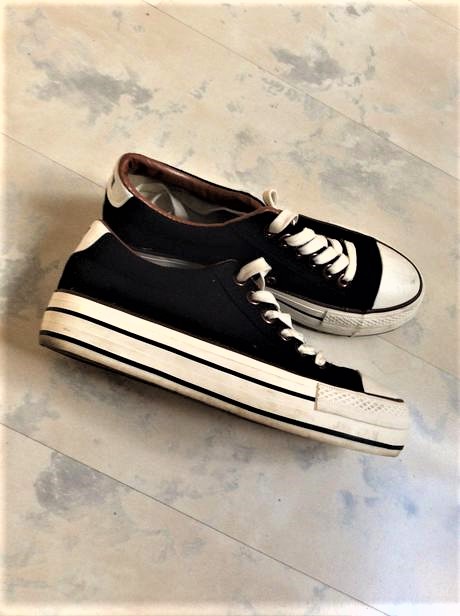 Tenisky na hrubej platforme, 38