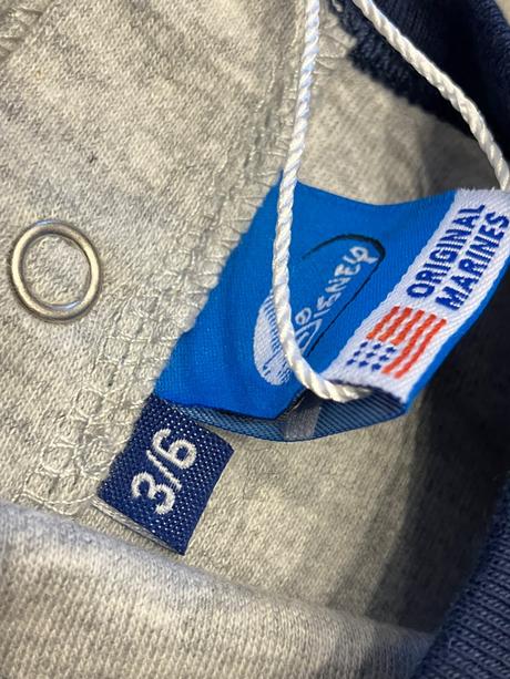 Chlapčenské body mickey mouse (3-6 mes.), original marines,68