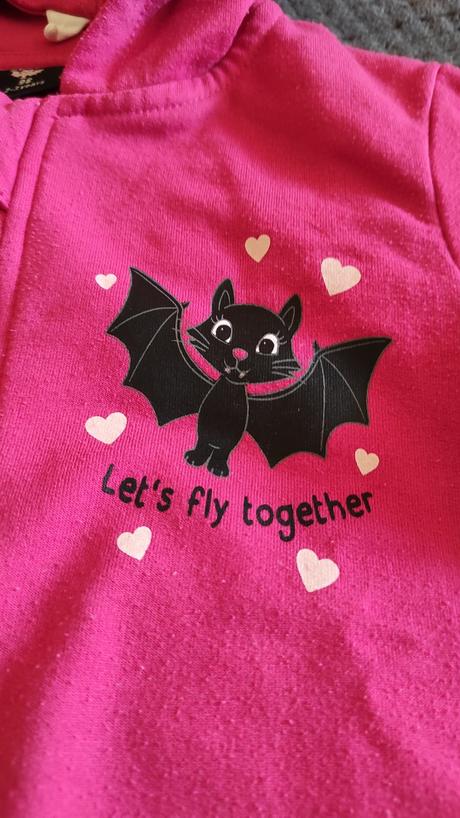 Mikina na zips netopier, kiki&koko,98