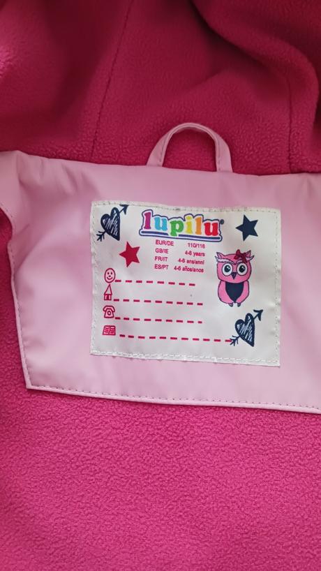 Nepremokavá bunda, lupilu,116