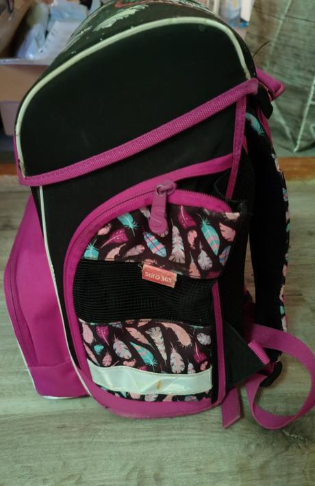 Školská anatomická aktovka stil mandala, 