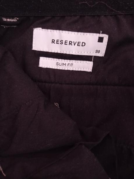 Nohavice reserved slim fit, reserved,30