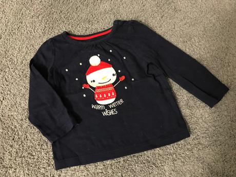 Tričko snehuliak, gymboree,68