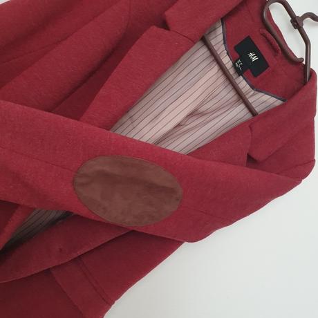 Sako bordové, h&m,m