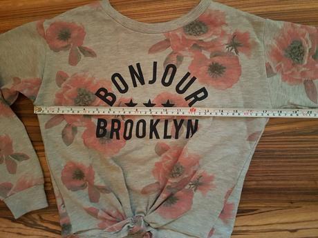 Crop tricko, h&m,146