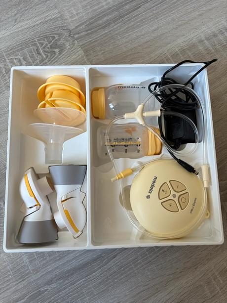 Elektrická odsávačka mlieka medela, 