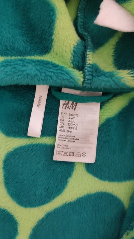 Detský župan, h&m,110