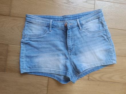 Riflové šortky, h&m,170