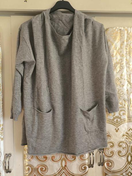 Úpletový oversize pulover, xl