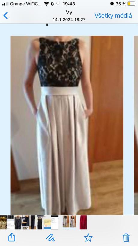 Saty na ples -maxi dĺžka, 40