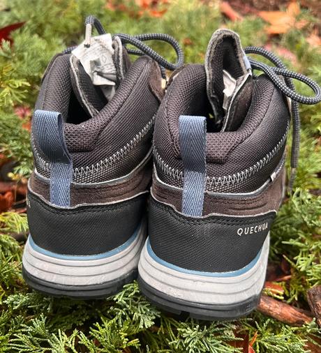 Nepremokavé turistické topánky pre chlapca, quechua,40