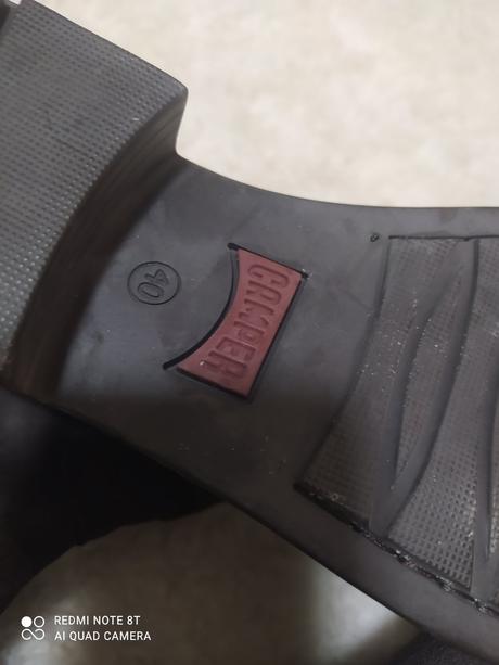 Čižmy z brúsenej kože, camper,40