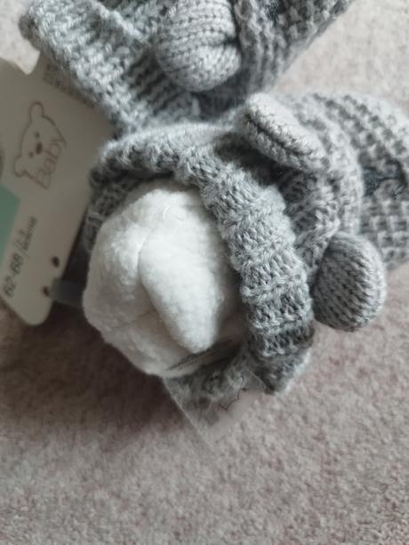 Nové capačky / papučky pre bábätko 62-68, kik,<17