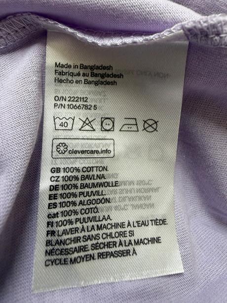 Jednofarebné tričko pre dievča, h&m,122
