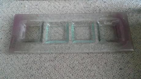 Dekoračný podnos na sviečky,