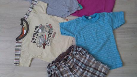 4x tričko kr veľ 86, h&m,86