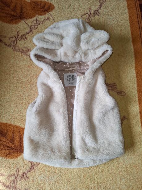 Teplá vesta, vel 80, f&f,80