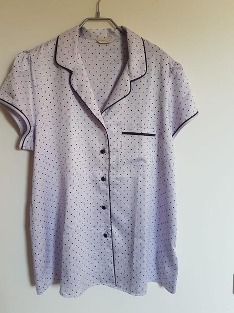 Luxusné saténové pyzamo marks & spencer, marks & spencer,xl