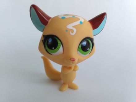 Littlest pet shop - lps chipmunk veverička,
