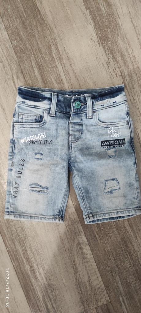 Riflove šortky, c&a,98