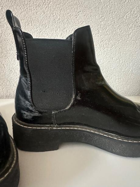 Prechodne clenkove cizmy, bershka,39