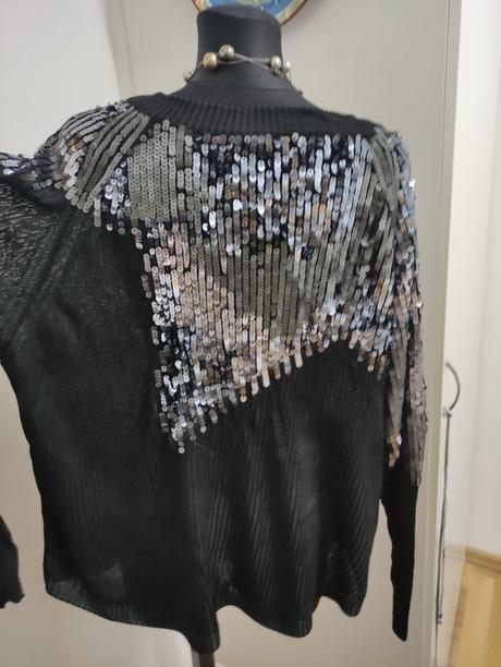 Nádherný elegantný pulóver 48-52., xxxl