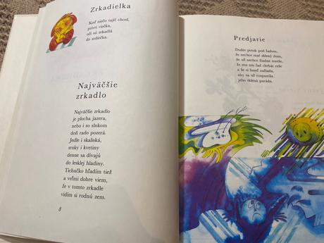 Krásna stará kniha zrkadielka čepčeková elena 1987,