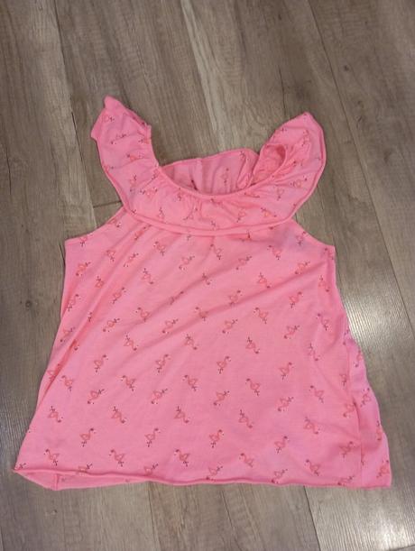 Tričko plameniaky, h&m,134