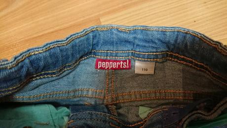 Dievcenske riflove elasticke sortky, lupilu,110