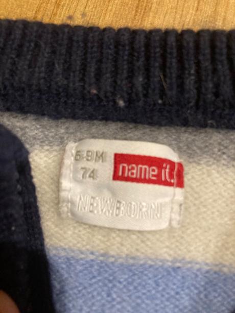 Vlnený overal 6-8 mesiacov, 62 veľkosť, name it,62