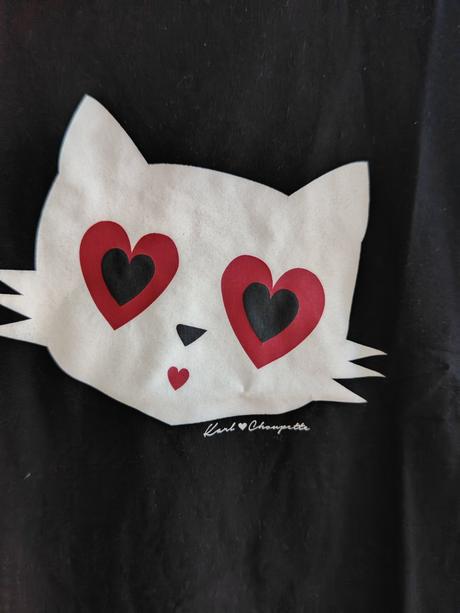 Karl lagerfeld originál moderné štýlové trendy tri, xs