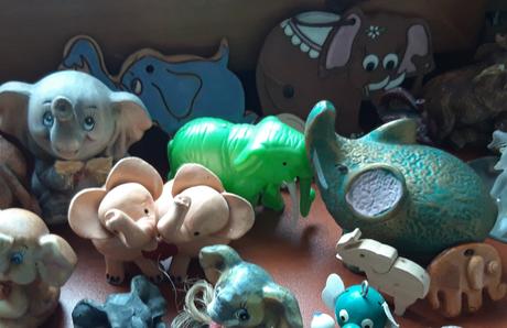 Zbierka slonov 60 ks, 