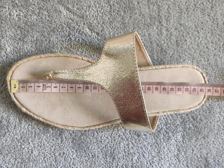 Dámske šľapky, žabky zlaté, graceland,39