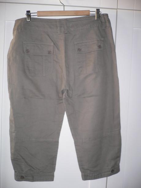 3/4 ľanové nohavice m, 40