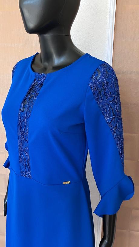 Dámske áčkové šaty elegantné rouge avenue (l), l